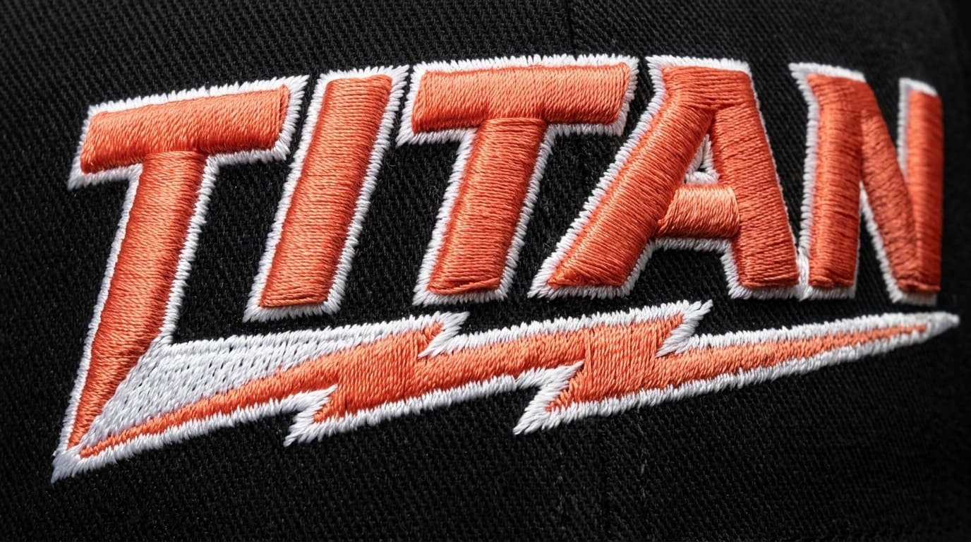TITAN Athletic 3D Puff Headwear