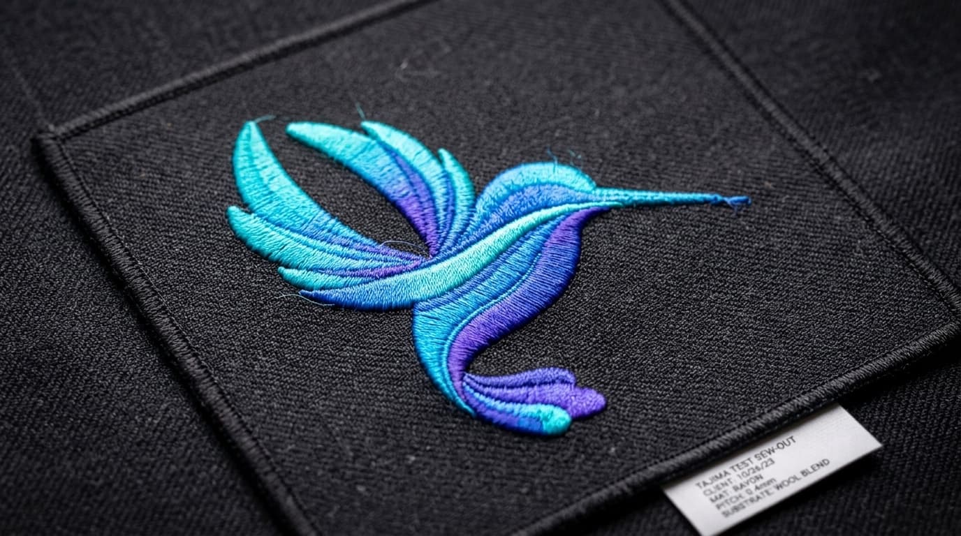 Fluid Gradient Thread Blending