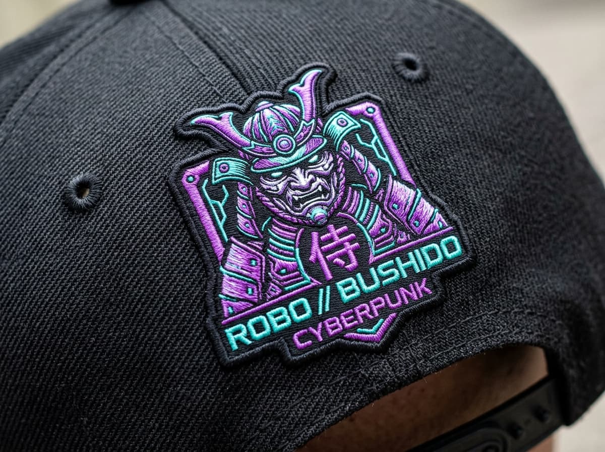 Robo Bushido 3D Puff Headwear