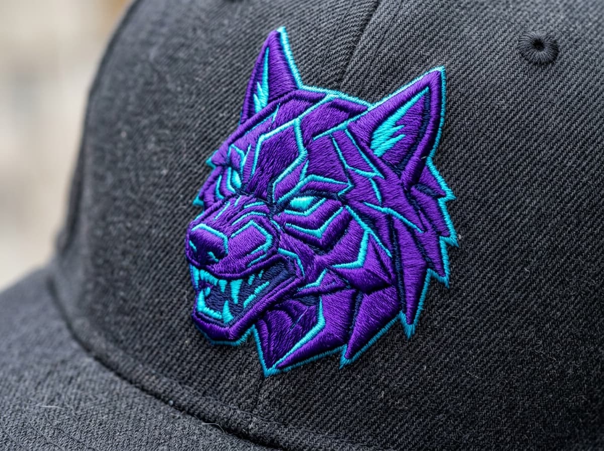 Apex Cyber Wolf 3D Puff Cap