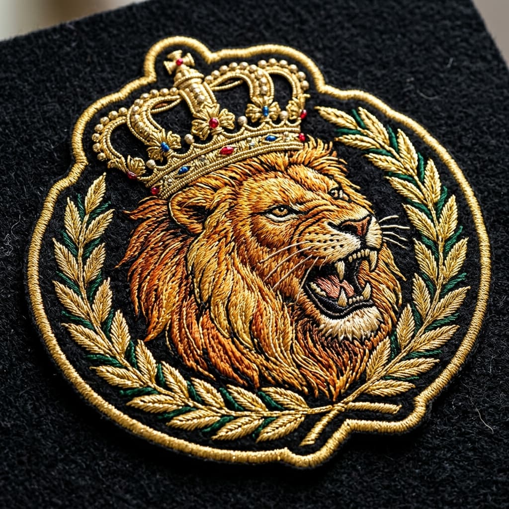 Imperial Roaring Lion Heraldic Crest